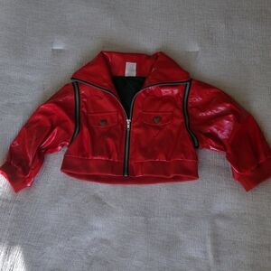 Disney Vibrant Red Kids Puffer Jacket